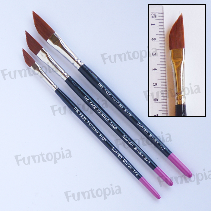 The Face Painting Shop Dagger Brush 3/8"