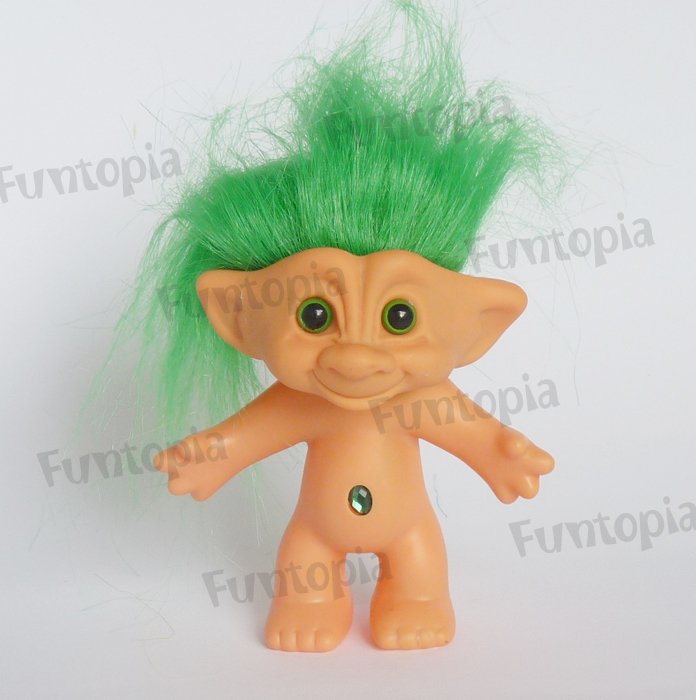 troll green hair