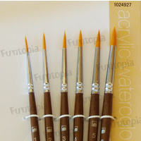 Loew Cornell Studio Elements 6 pack Brush Set - 6 x Round Brushes - 1024927 