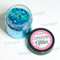 ABA Chunky Glitter 30ml - Glacier Blue