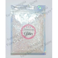 Amerikan Body Art Chunky Glitter Blend - Illumine - Iridescent White  - 1oz (approx 28g)
