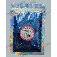 Amerikan Body Art Chunky Glitter Blend - Navy Blue 0.094" hex - 1oz (approx 28g)