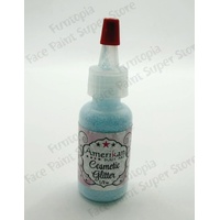Amerikan Body Art Cosmetic Glitter -  Easter Egg Blue - 15ml Puffer Bottle (approx 12g)