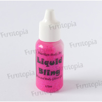 Amerikan Body Art 15ml  Liquid Bling - Electric Pink