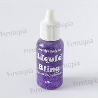 Amerikan Body Art 15ml  Liquid Bling - Fiesta Purple