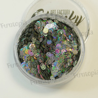 Art Factory Chunky Glitter 50ml Jar- Emoji