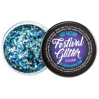 Art Factory Festival Glitter Gel 35ml Jar - Frost