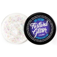 Art Factory Festival Glitter Gel 50ml Jar- Snowflake