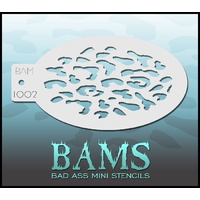 BAM Bad Ass Mini Stencil - 1002