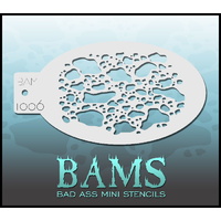 BAM Bad Ass Mini Stencil - 1006