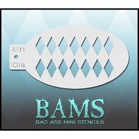 BAM Bad Ass Mini Stencil - 1014