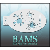 BAM Bad Ass Mini Stencil - 1017