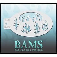 BAM Bad Ass Mini Stencil - 1019