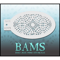 BAM Bad Ass Mini Stencil - 1023