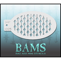 BAM Bad Ass Mini Stencil - 1025