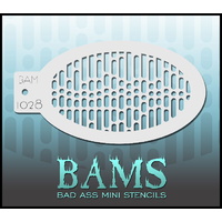 BAM Bad Ass Mini Stencil - 1028