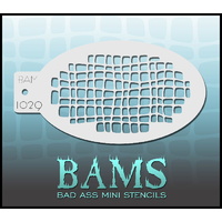 BAM Bad Ass Mini Stencil - 1029