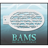 BAM Bad Ass Mini Stencil - 1033