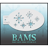 BAM Bad Ass Mini Stencil - 1040