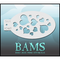 BAM Bad Ass Mini Stencil - 1042