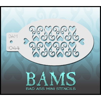 BAM Bad Ass Mini Stencil - 1044