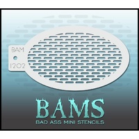 BAM Bad Ass Mini Stencil - 1202