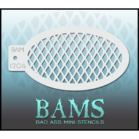 BAM Bad Ass Mini Stencil - 1204