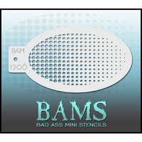 BAM Bad Ass Mini Stencil - 1206