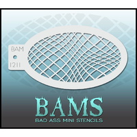 BAM Bad Ass Mini Stencil - 1211