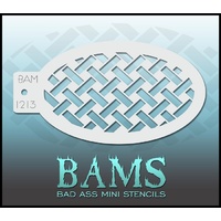 BAM Bad Ass Mini Stencil - 1213