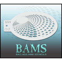 BAM Bad Ass Mini Stencil - 1217