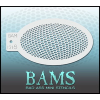 BAM Bad Ass Mini Stencil - 1218