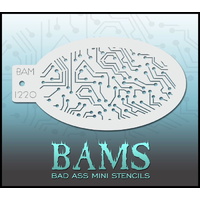 BAM Bad Ass Mini Stencil - 1220