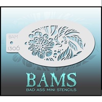 BAM Bad Ass Mini Stencil - 1306