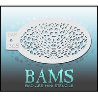 BAM Bad Ass Mini Stencil - 1308