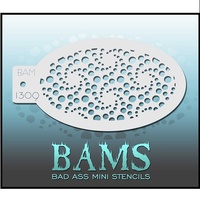 BAM Bad Ass Mini Stencil - 1309