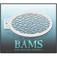 BAM Bad Ass Mini Stencil - 1316