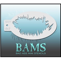 BAM Bad Ass Mini Stencil - 1317