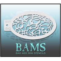 BAM Bad Ass Mini Stencil - 1319