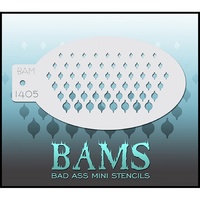 BAM Bad Ass Mini Stencil - 1405