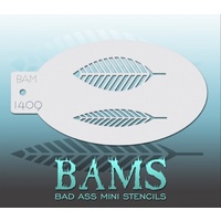 BAM Bad Ass Mini Stencil - 1409