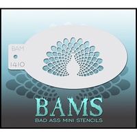 BAM Bad Ass Mini Stencil - 1410