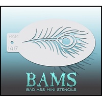 BAM Bad Ass Mini Stencil - 1417