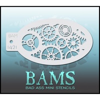 BAM Bad Ass Mini Stencil - 1421