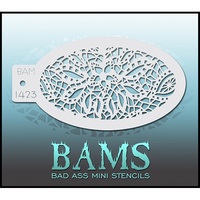 BAM Bad Ass Mini Stencil - 1423