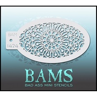 BAM Bad Ass Mini Stencil - 1424