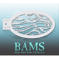 BAM Bad Ass Mini Stencil - 1425