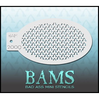 BAM Bad Ass Mini Stencil - 2009