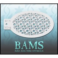 BAM Bad Ass Mini Stencil - 2014