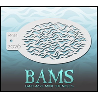 BAM Bad Ass Mini Stencil - 2026